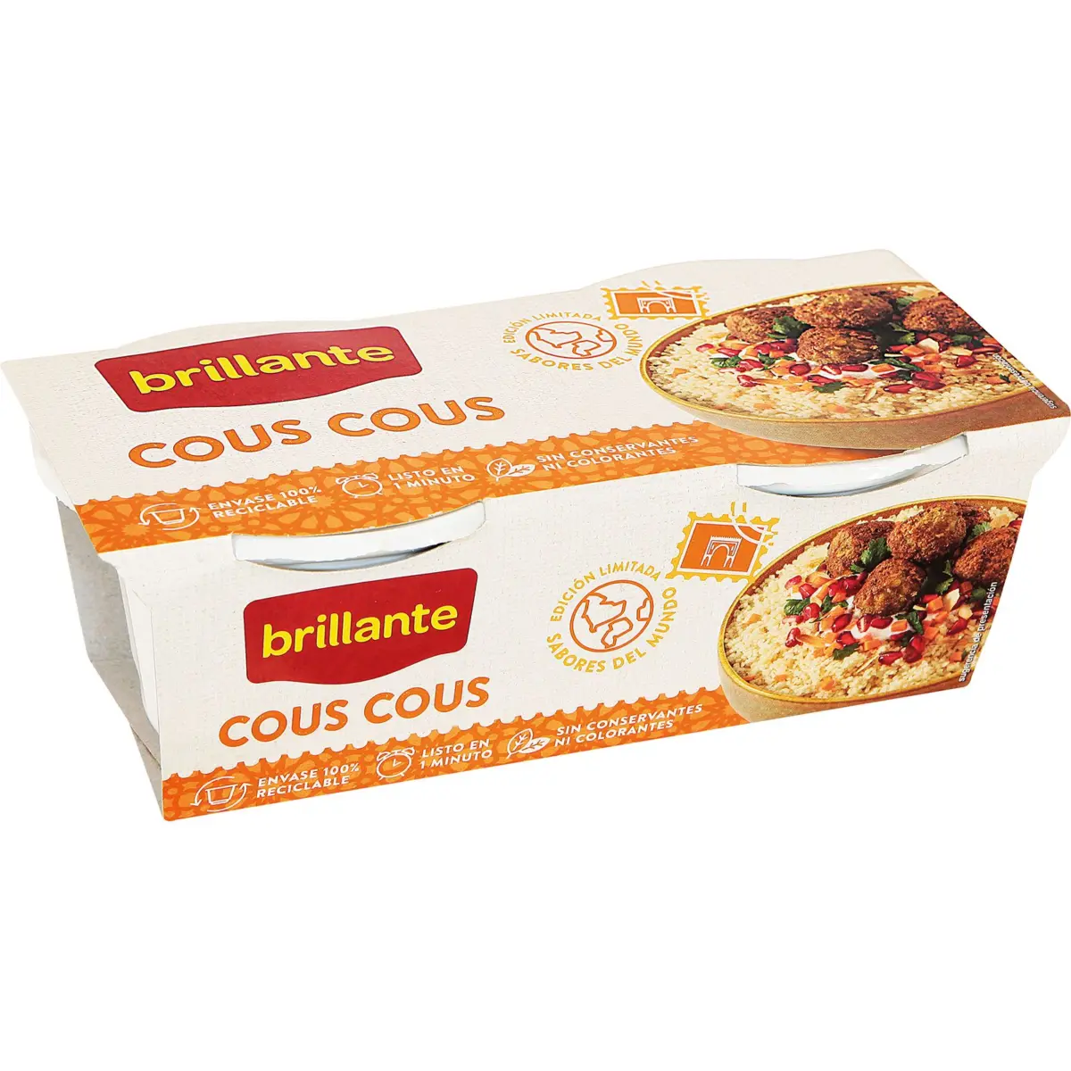 Couscous von Brillante, 2er-Pack im Becher