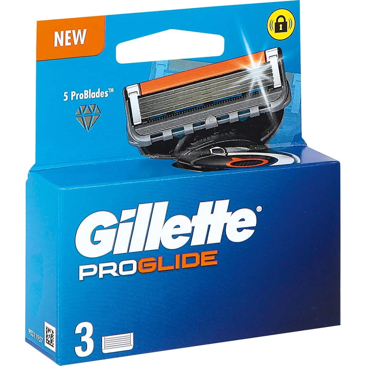 Recanvi Gillette Proglide amb 5 fulles