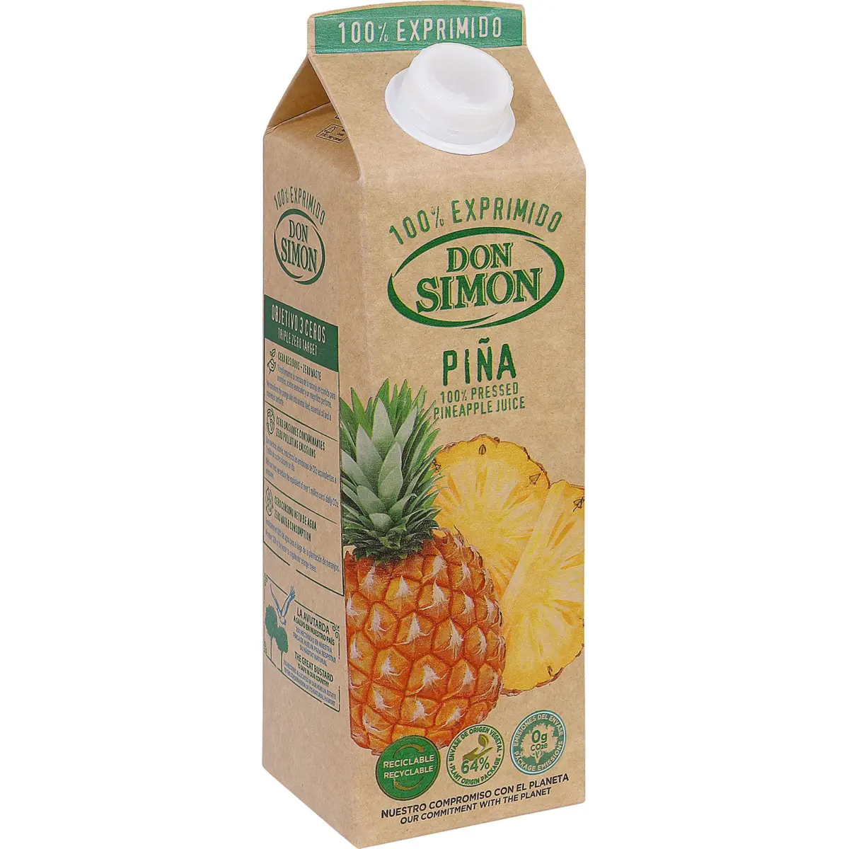 Zumo Exprimido Piña Brik Don Simon