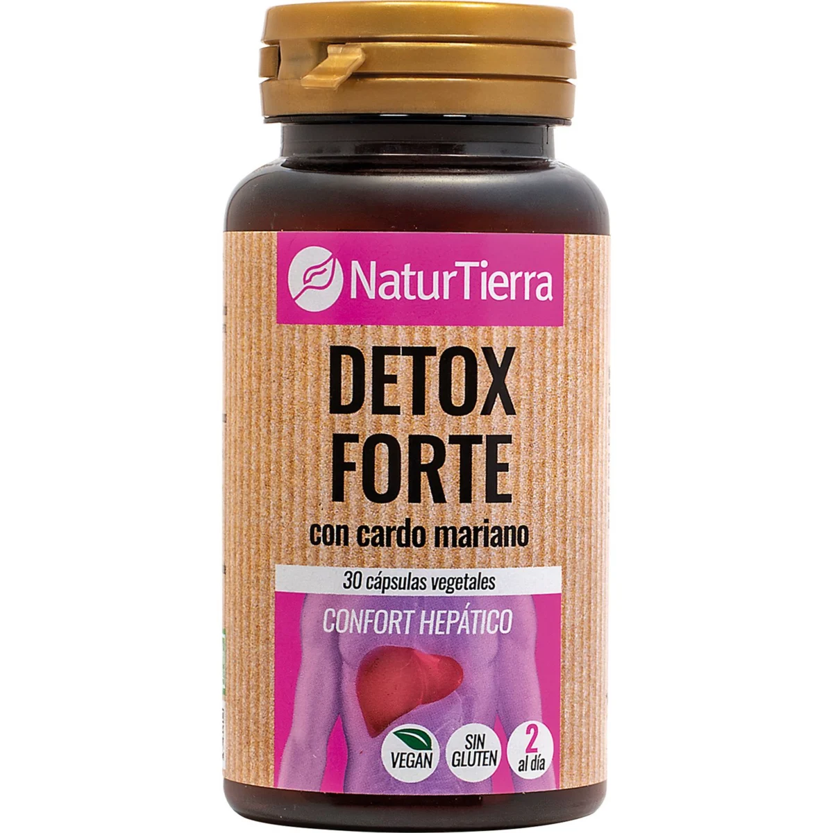 Detox Forte Capsules for Liver Function Naturtierra