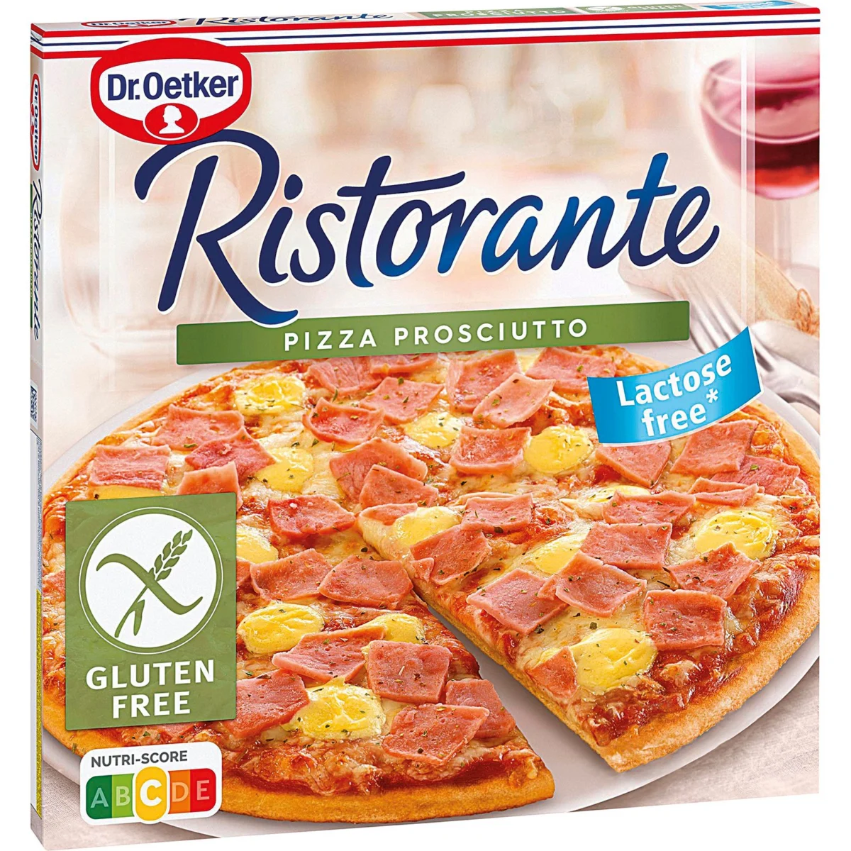 Pizza Prosciutto sin Gluten sin Lactosa Ristorante