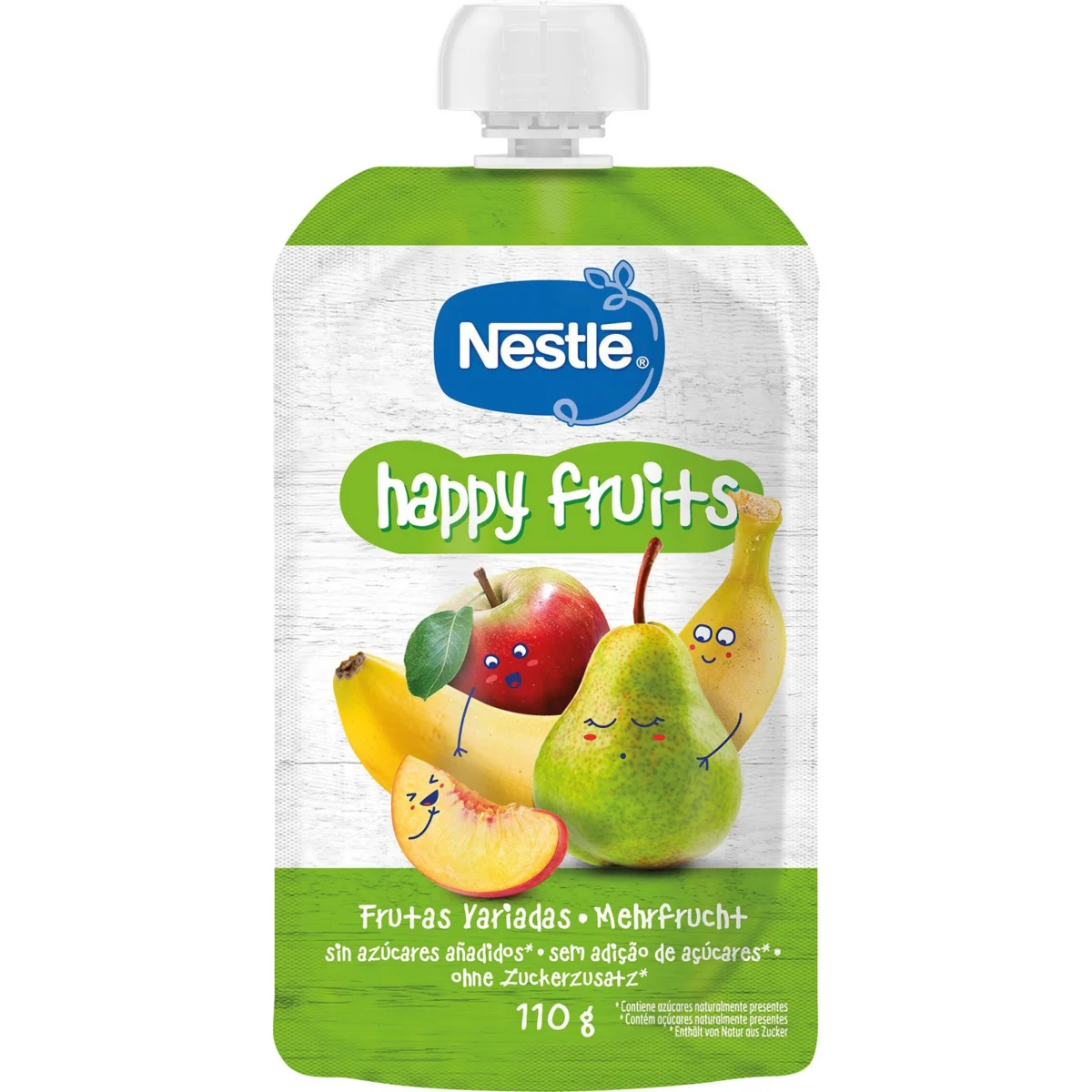 Pouch Happy Fruits Frutas Variadas Nestle