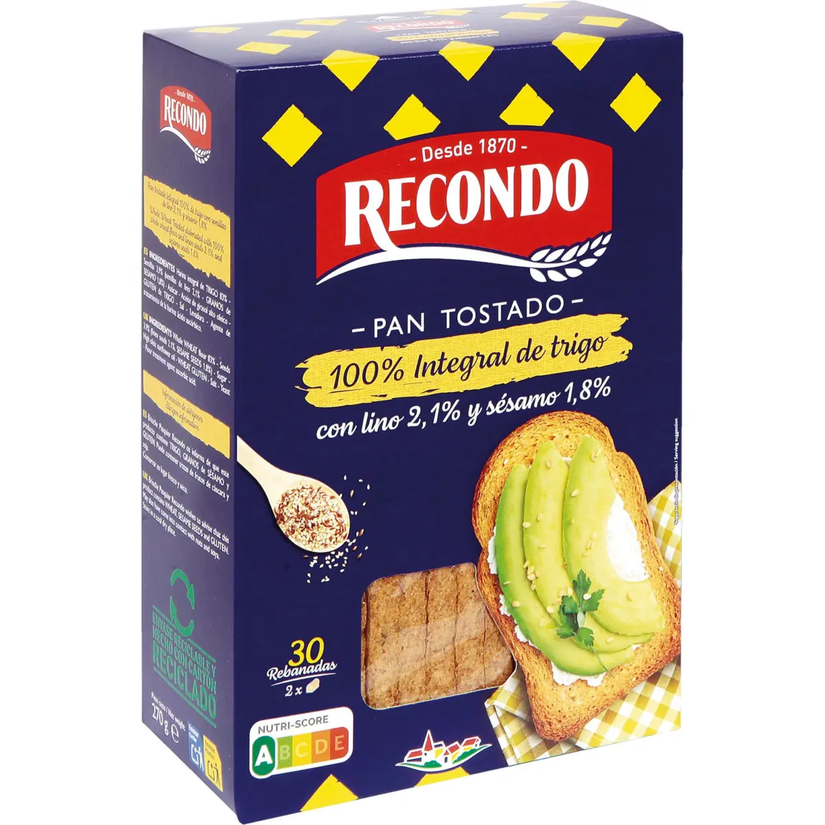 Pa torrat 100% integral Recondo