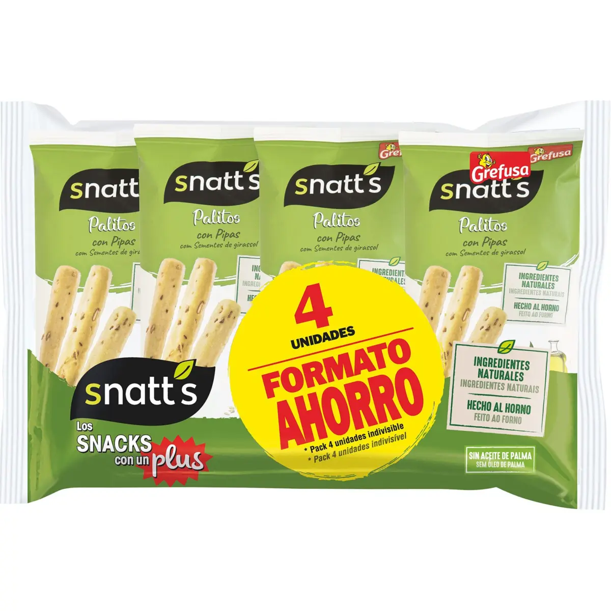 Multipack sunflower seed breadsticks Snatt's