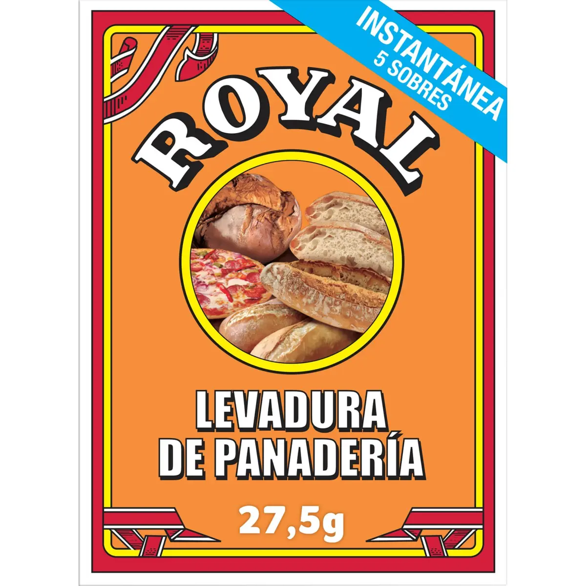 Levure boulangère Royal, 5 sachets