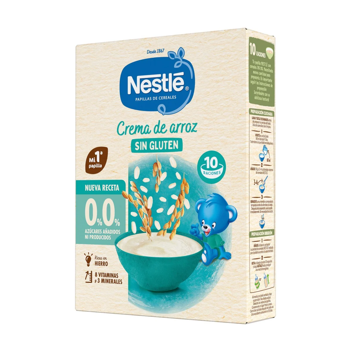 Crème de riz sans gluten Nestle