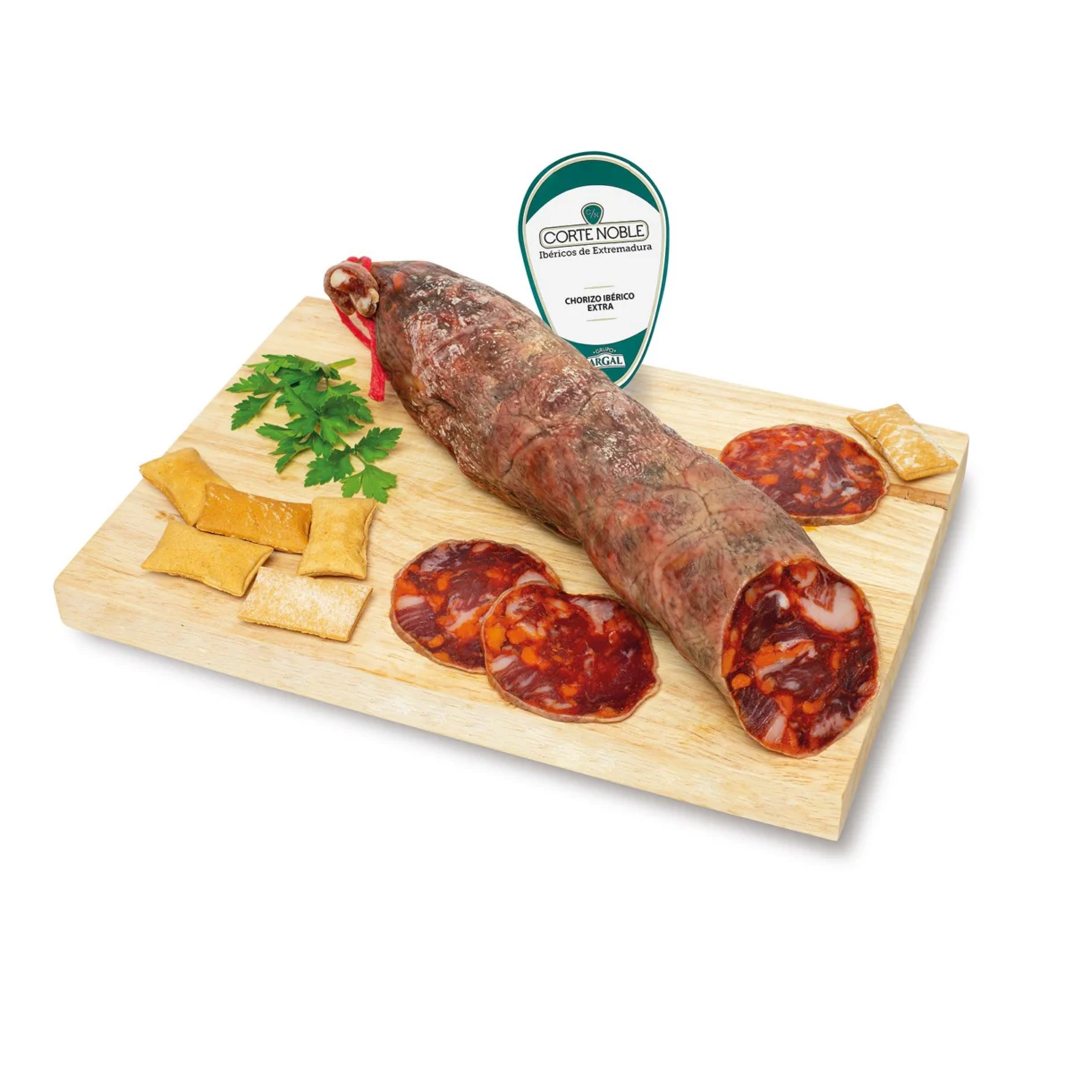 Chorizo ibérique extra d’élevage en plein air Corte Noble