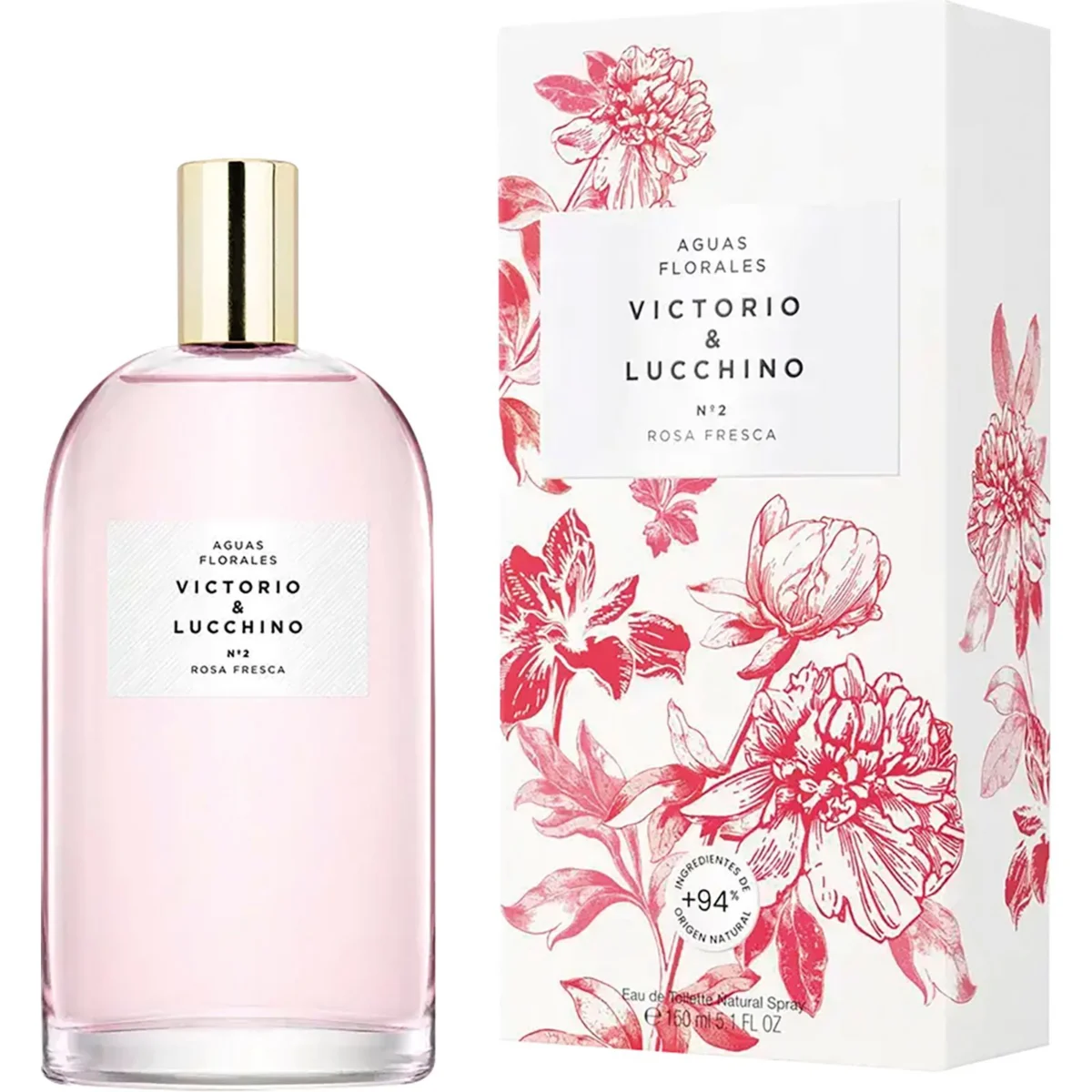 Eau de Cologne Nº2 Rosa Fresca Aguas de V&L