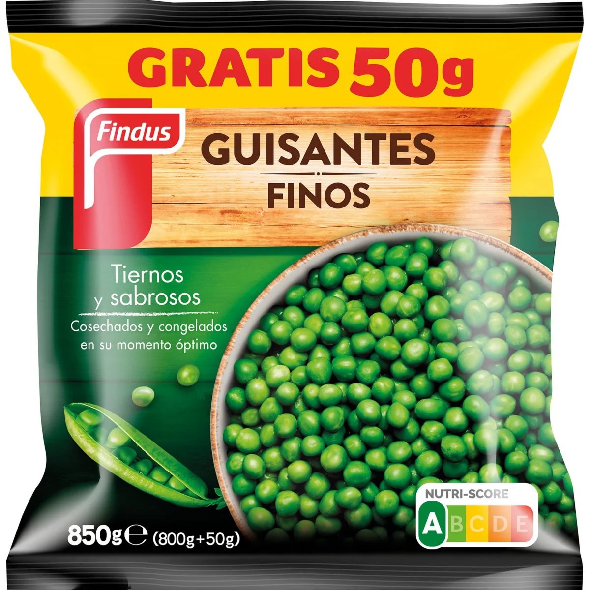 Petits pois fins Findus