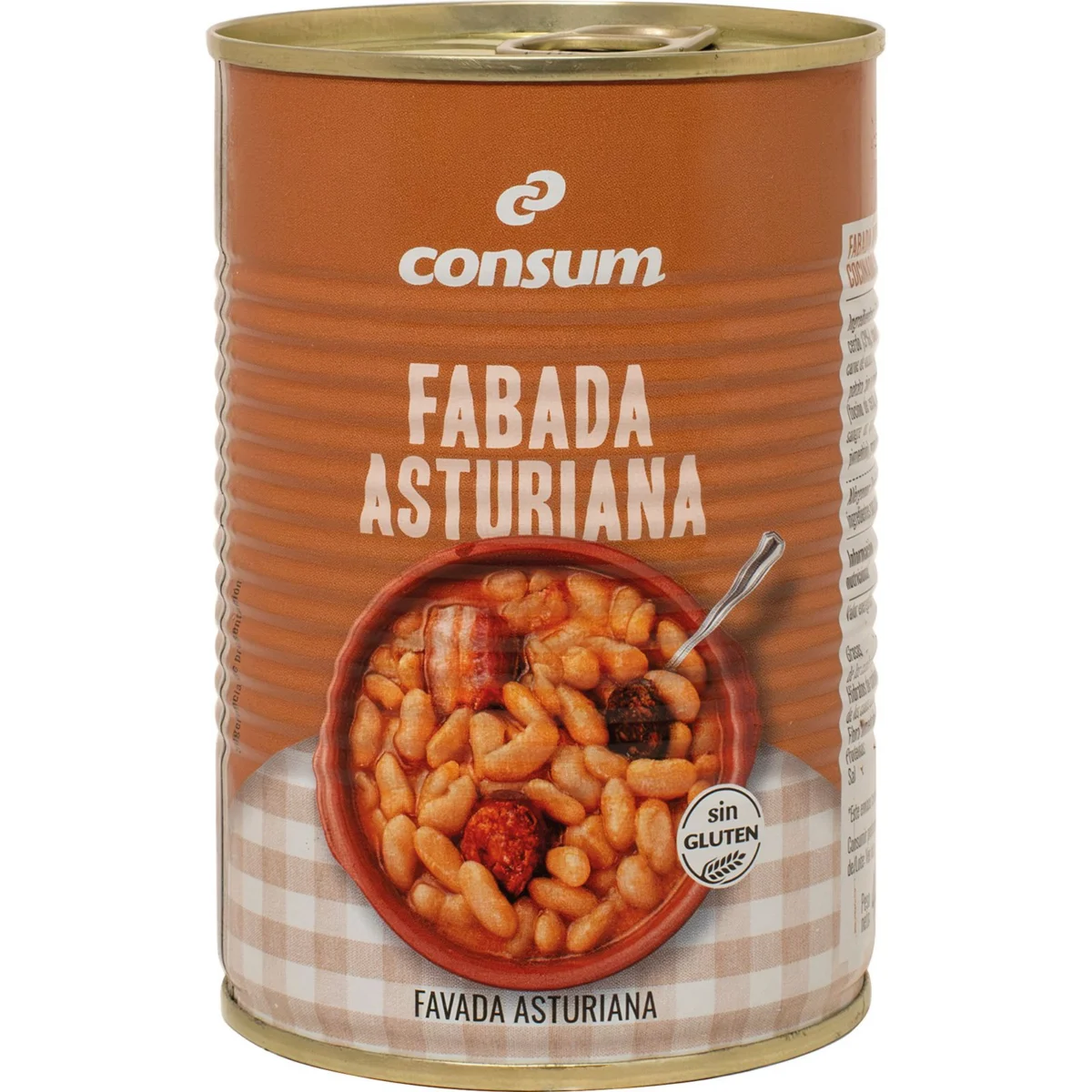 Астурійська фабада, банка Consum