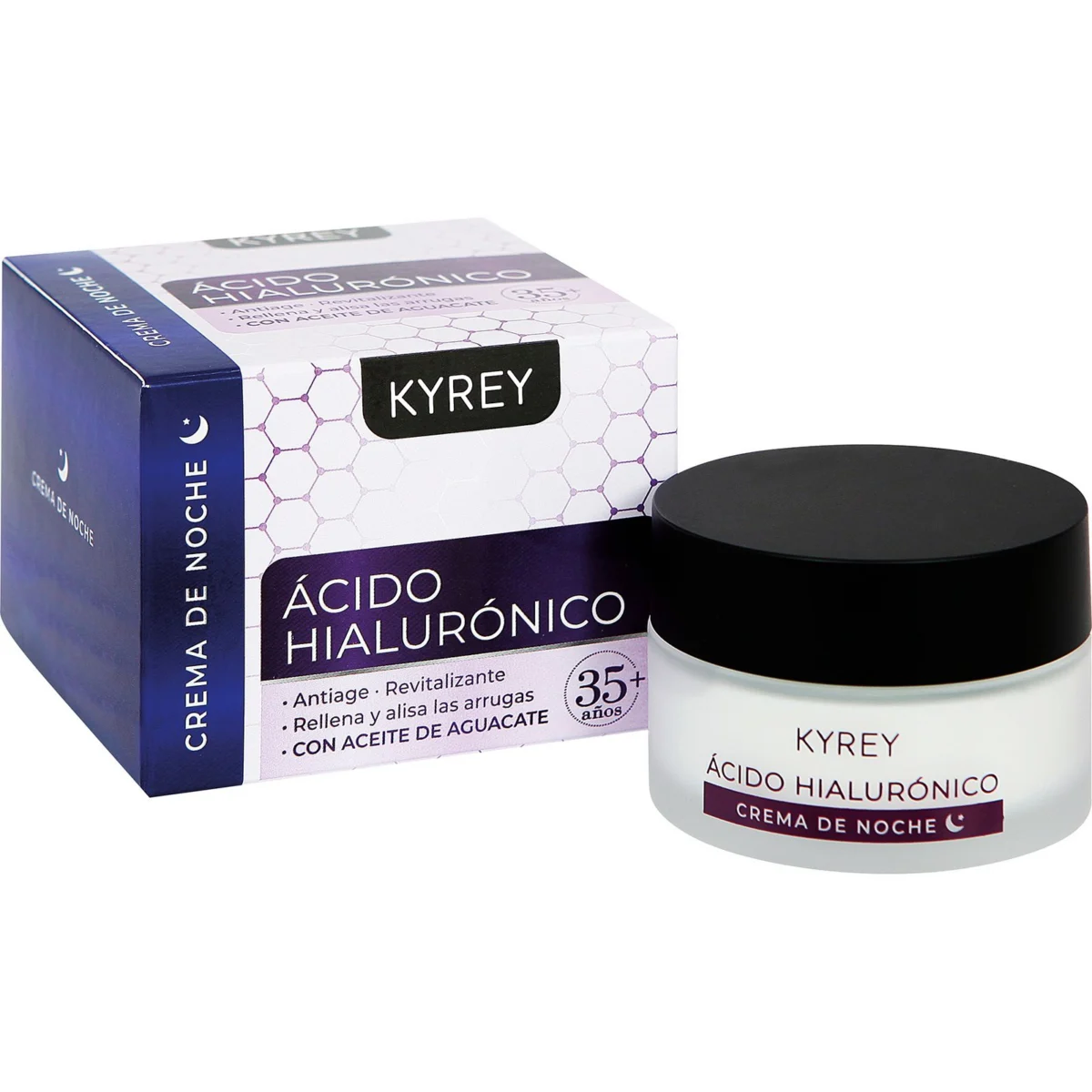 Crema de nit amb àcid hialurònic Kyrey