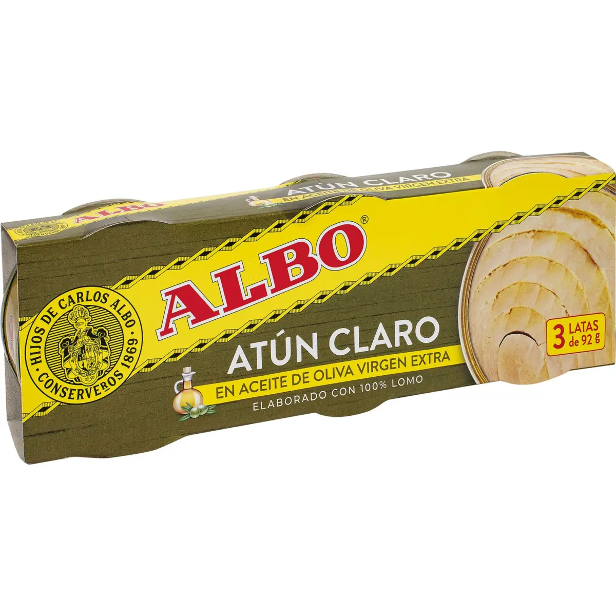 Thon clair à l’huile d’olive extra vierge P3 Albo