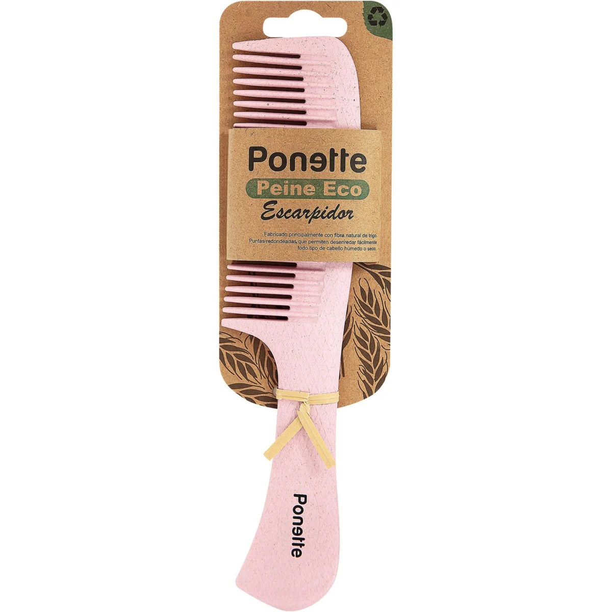 Eco-Friendly Detangling Comb Ponette
