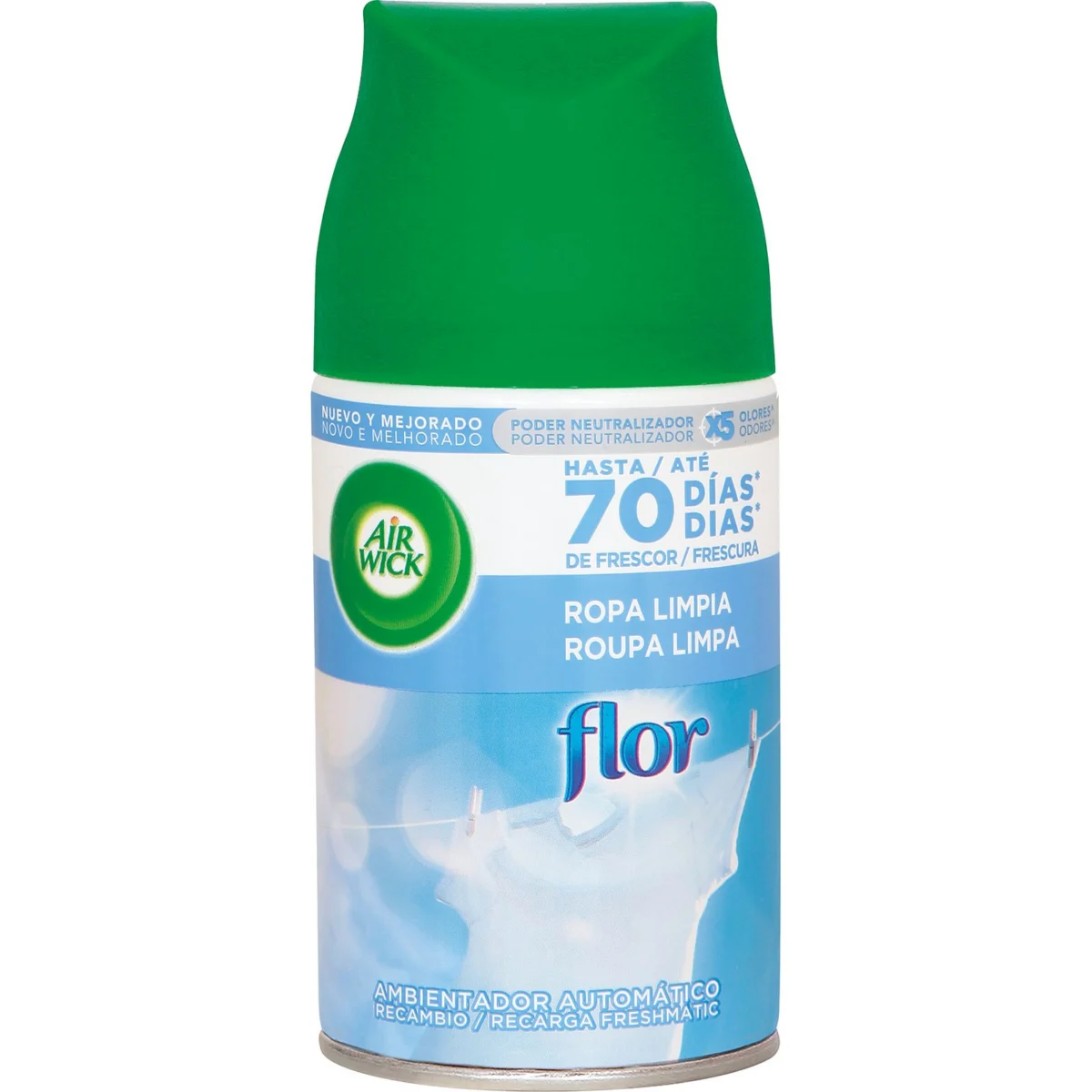 Recàrrega d’ambientador Fresh Matic Roba neta Air Wick