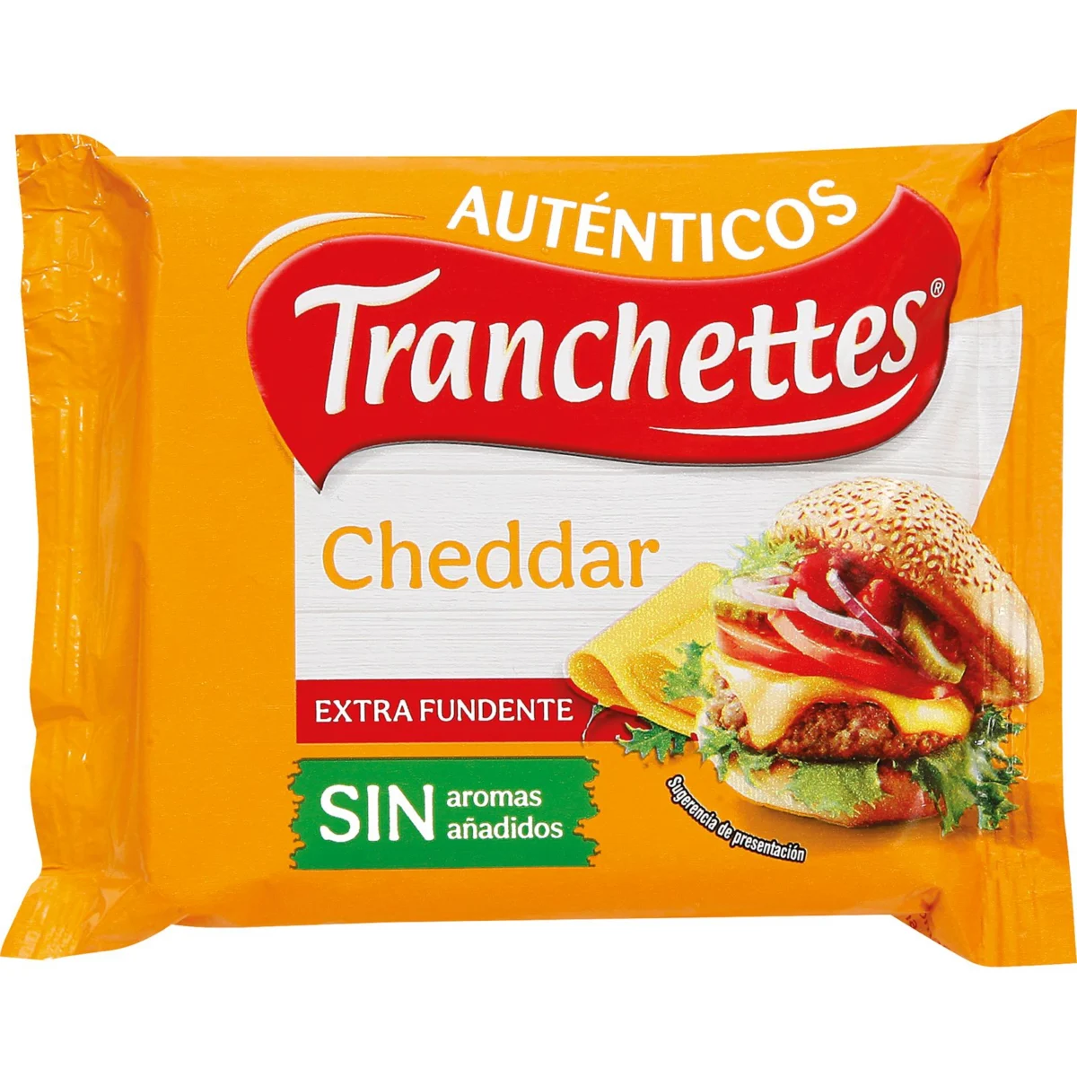 Cheddar, 8 tranches Tranchettes Vaca Que Rie