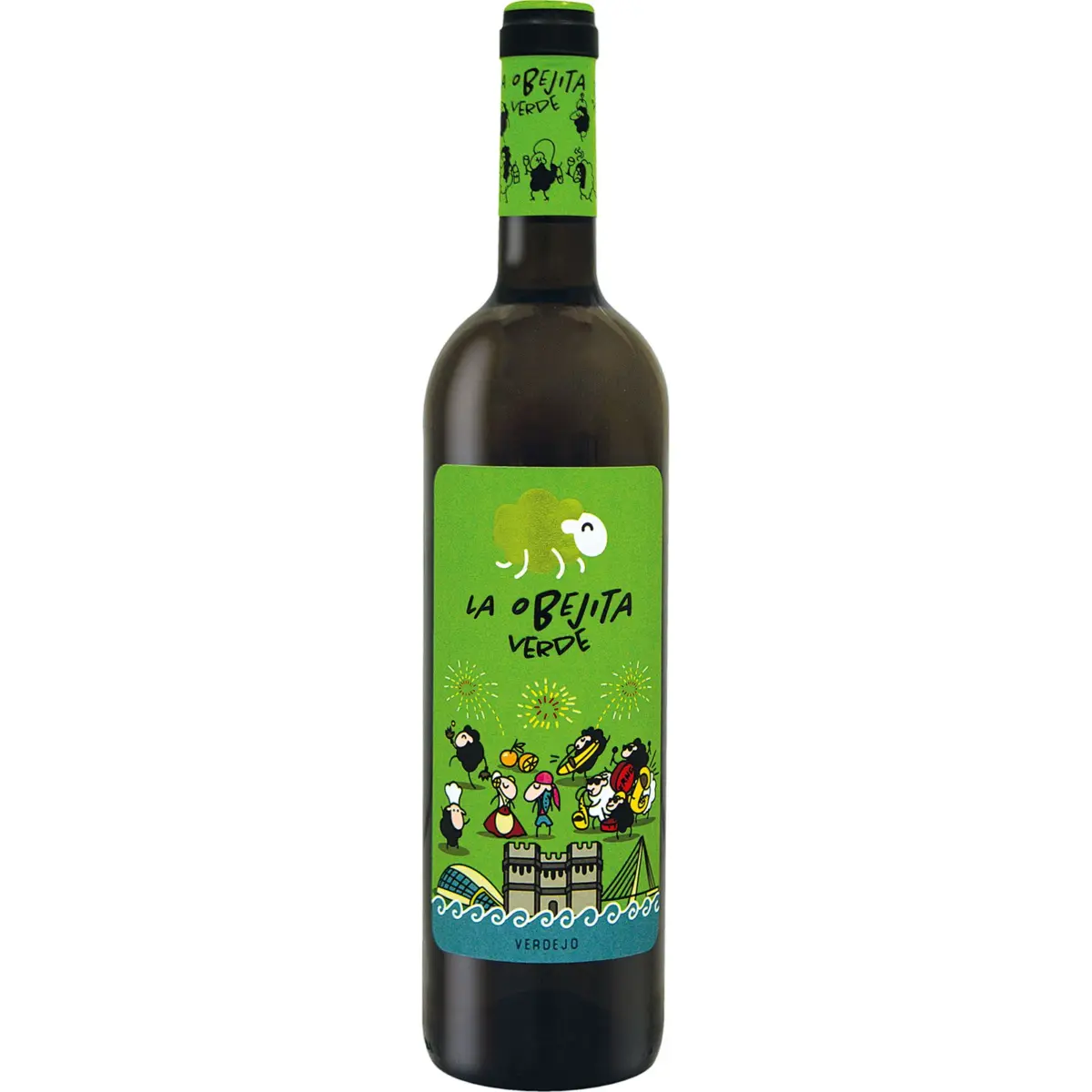 Vi blanc Verdejo vi varietal Obejita Verd