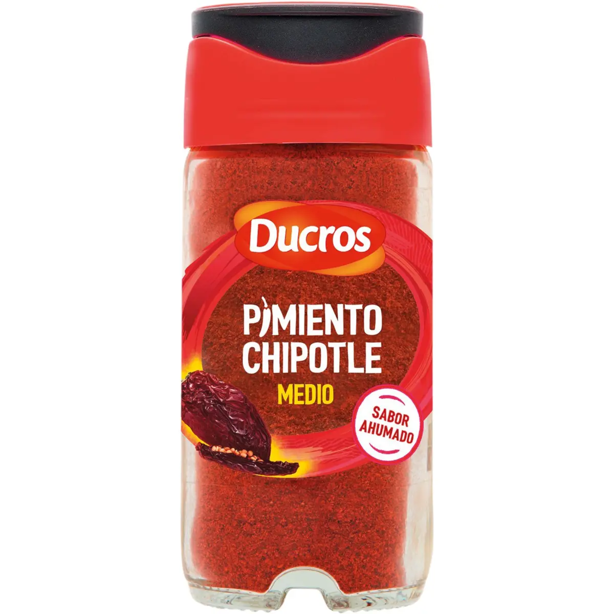Medium Hot Chipotle Pepper in Jar Ducros
