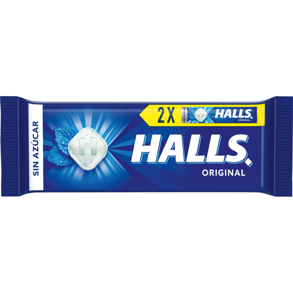 Caramelo Eucalipto Mentol sin Azúcar Halls
