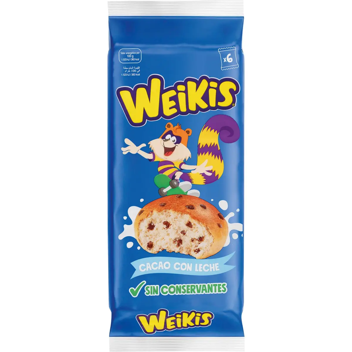 Weikis mit Milchschokoladenstückchen Bella Easo