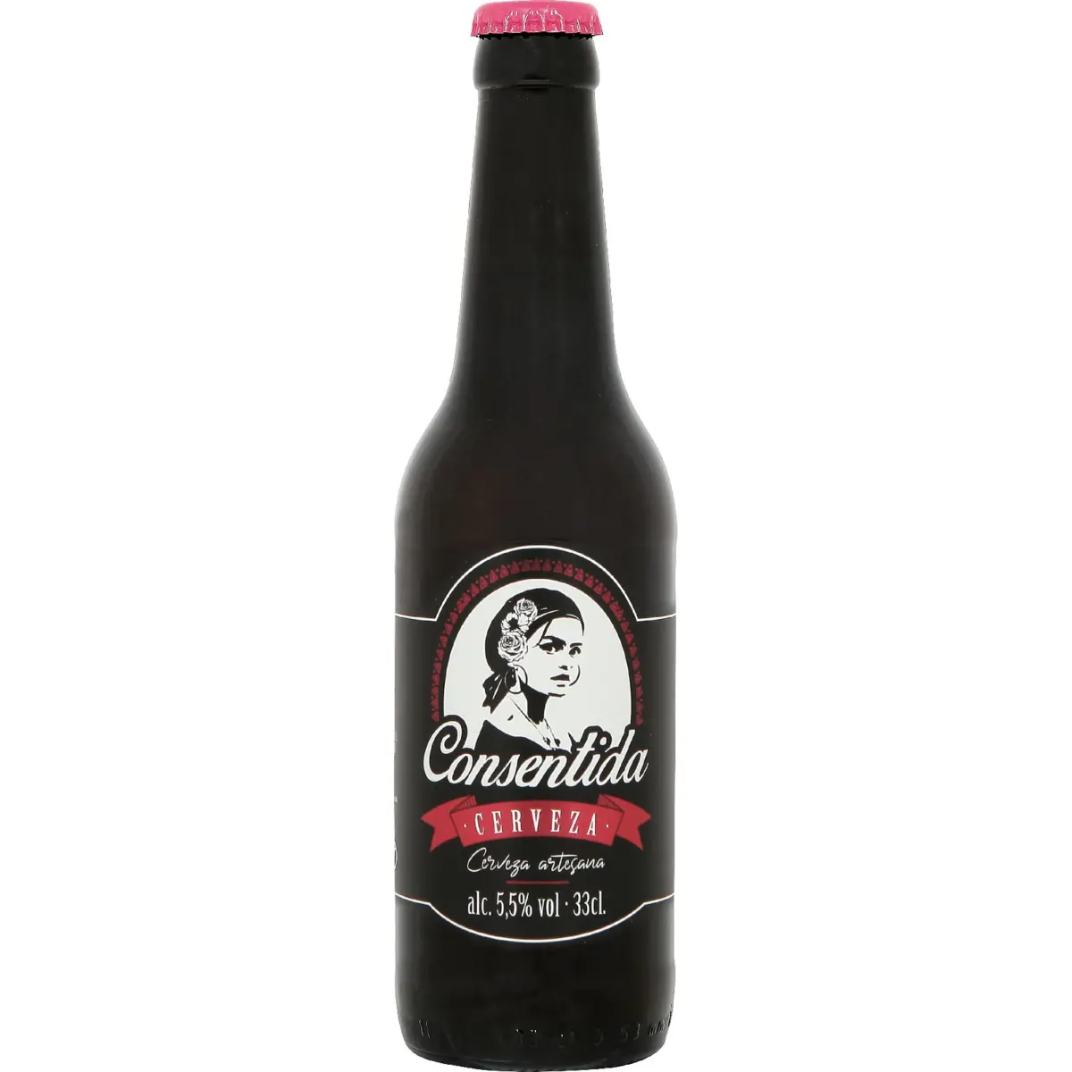 Cervesa artesana Consentida, ampolla