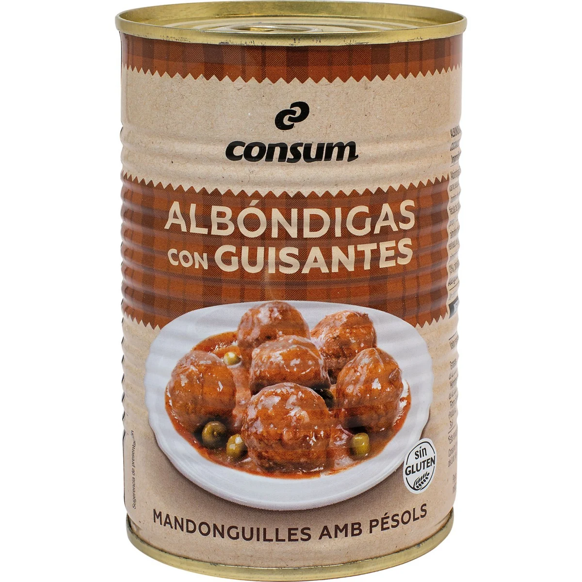 Meatballs with peas Consum