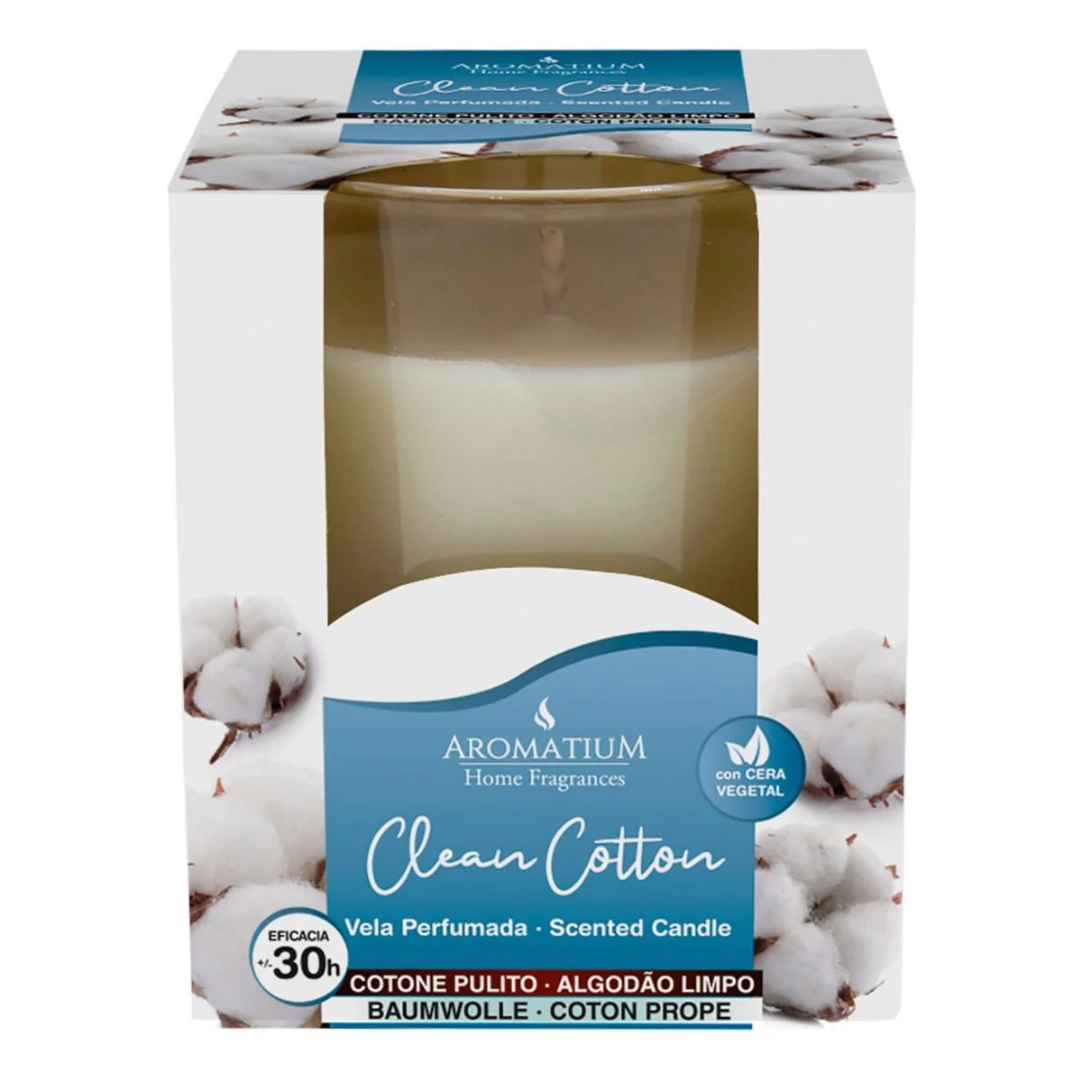 Свічка Clean Cotton Aromatium