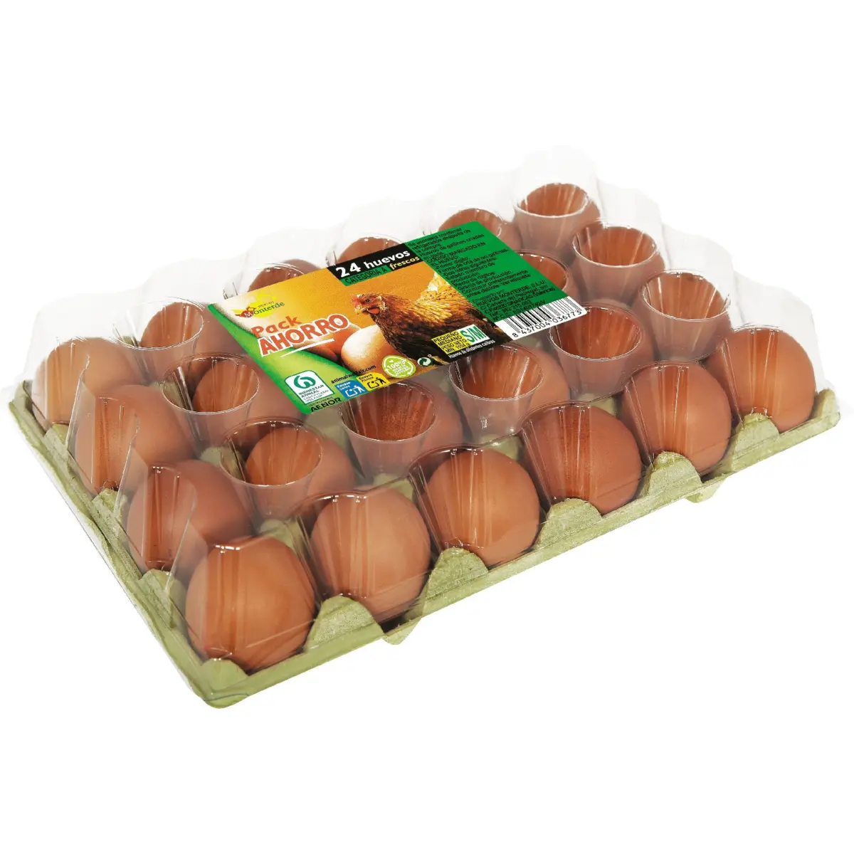 Medium Eggs S/M, 24 Units Monterde