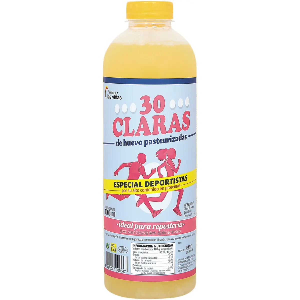 Eiweiß, Flasche Monterde
