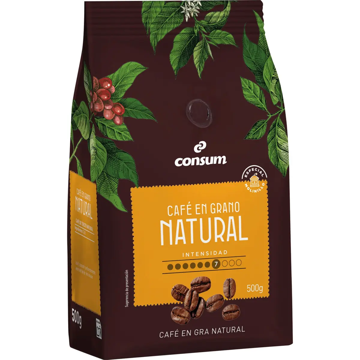 Cafè natural en gra Consum