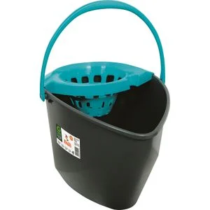 Cubo Ovalado 12 L con Escurridor Mik