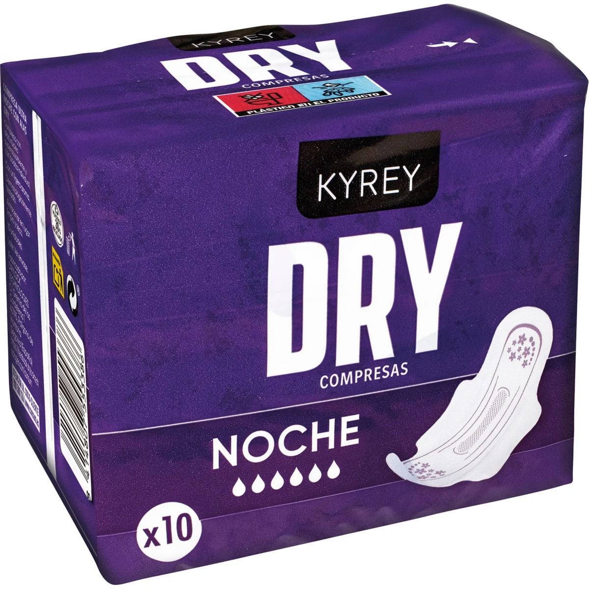 Compreses Ultra de nit amb ales Kyrey