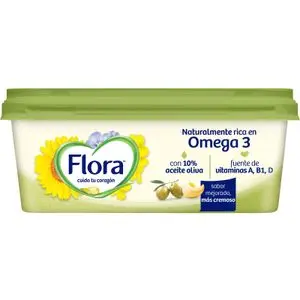Маргарин с оливковым маслом, ванночка Flora