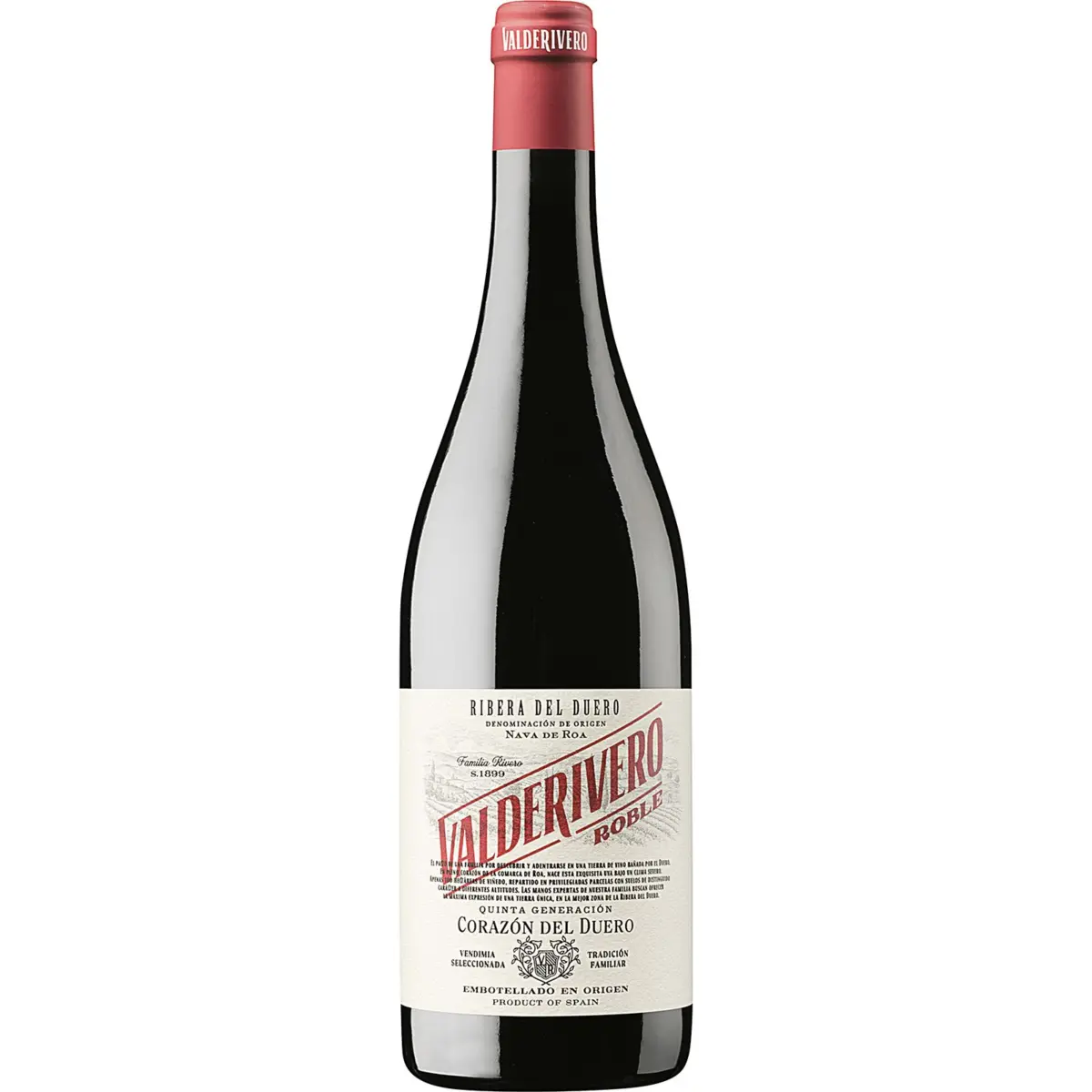 Vino Tinto Roble D.O. Ribera del Duero Valderivero