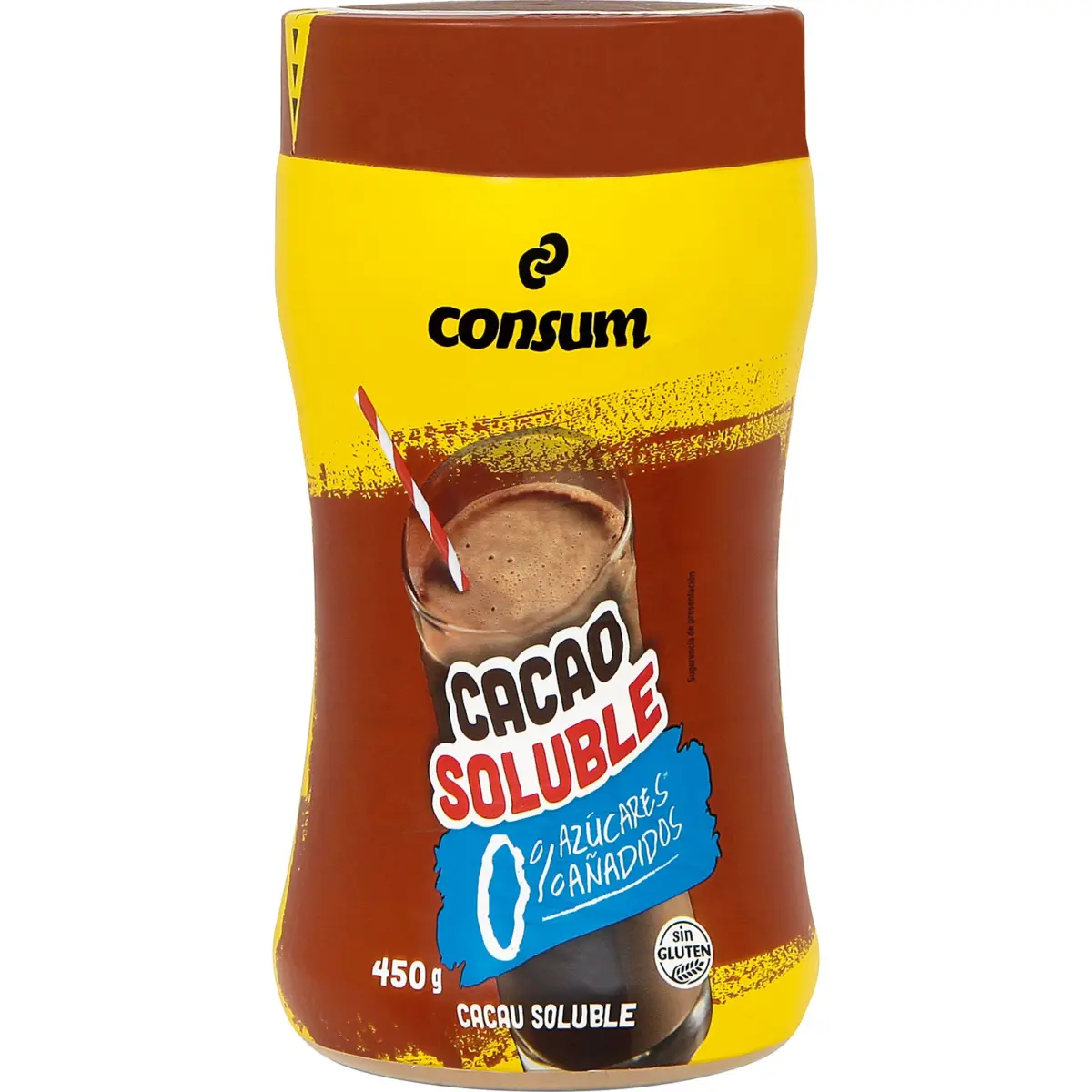 Cacau soluble sense sucres afegits Consum