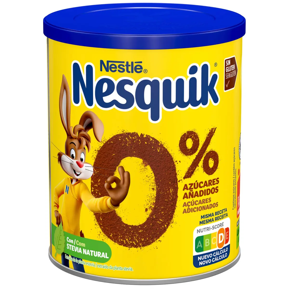 Instant cocoa with no added sugars Nesquik