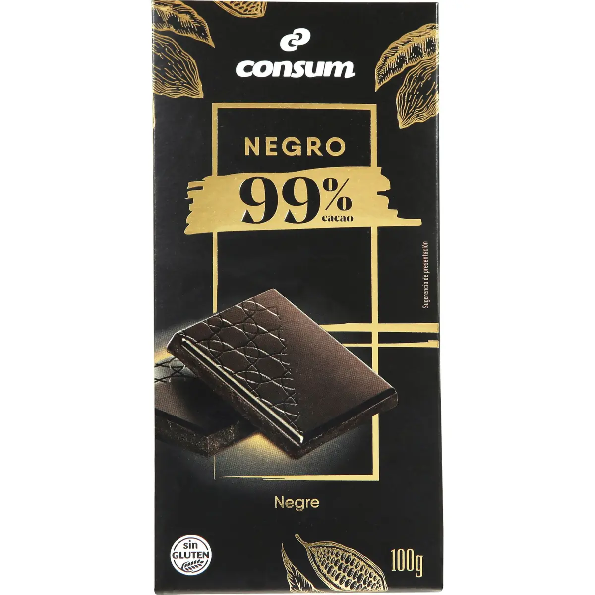 Xocolata amb 99% de cacau Consum