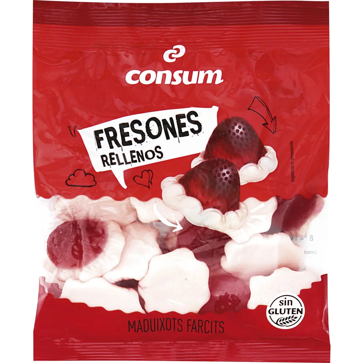 Gefüllte Erdbeere Consum