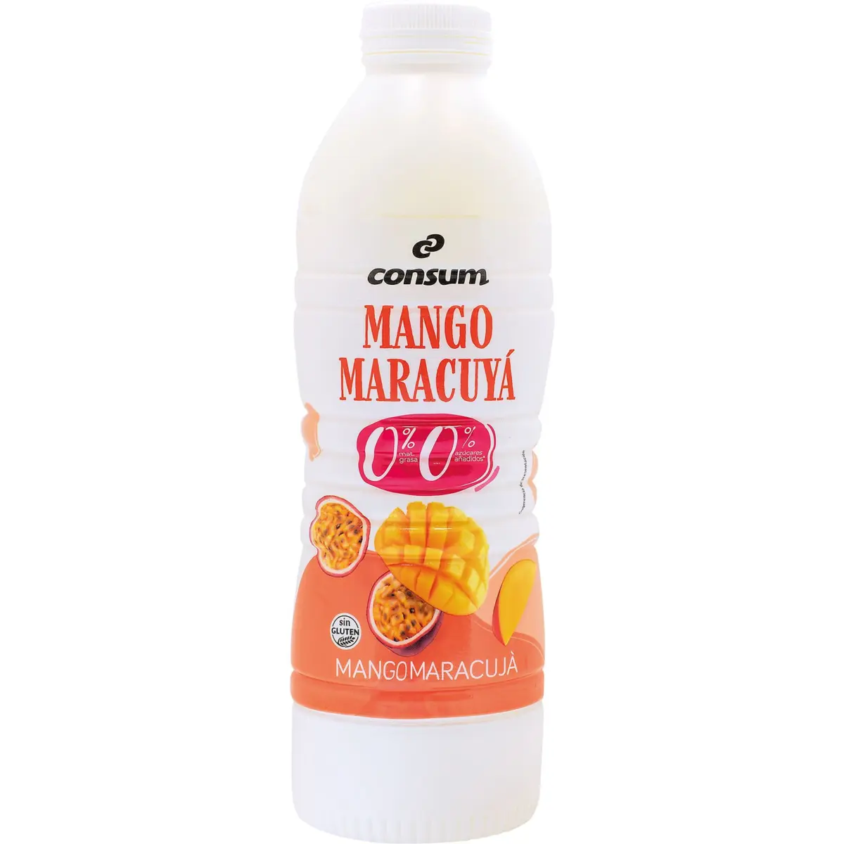 Yogur Líquido 00% Mango-Maracuyá Consum
