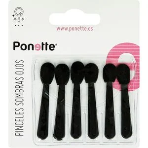Aplicador Sombra Ojos 6 Unidades Ponette