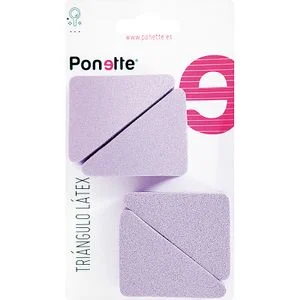 Triangulos Maquillaje Látex 4 Unidades Ponette