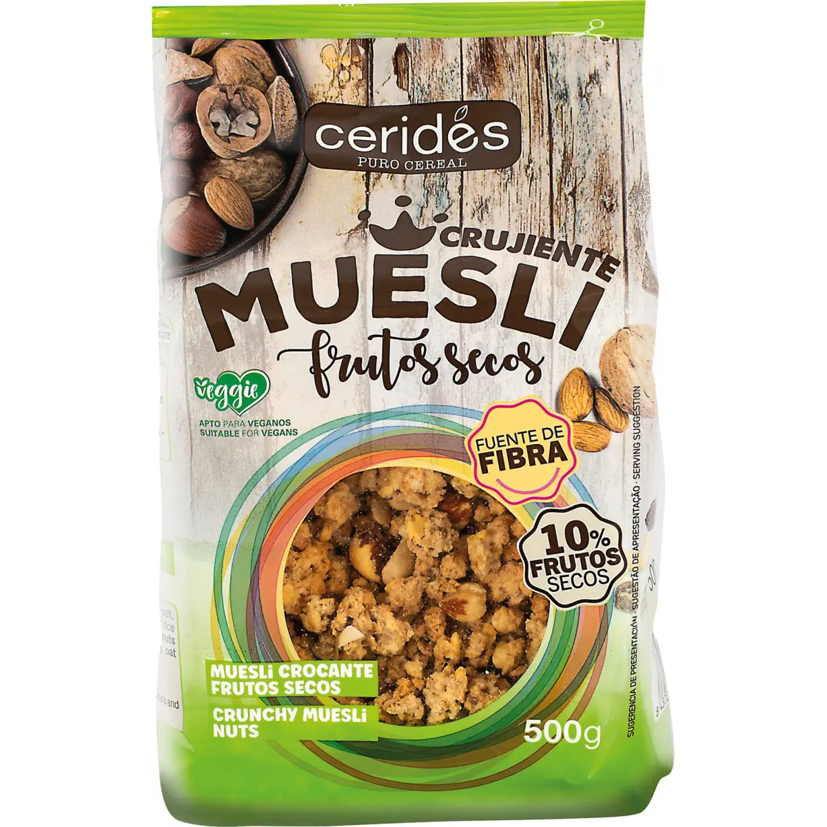 Knuspermüsli mit Nüssen Ceridés