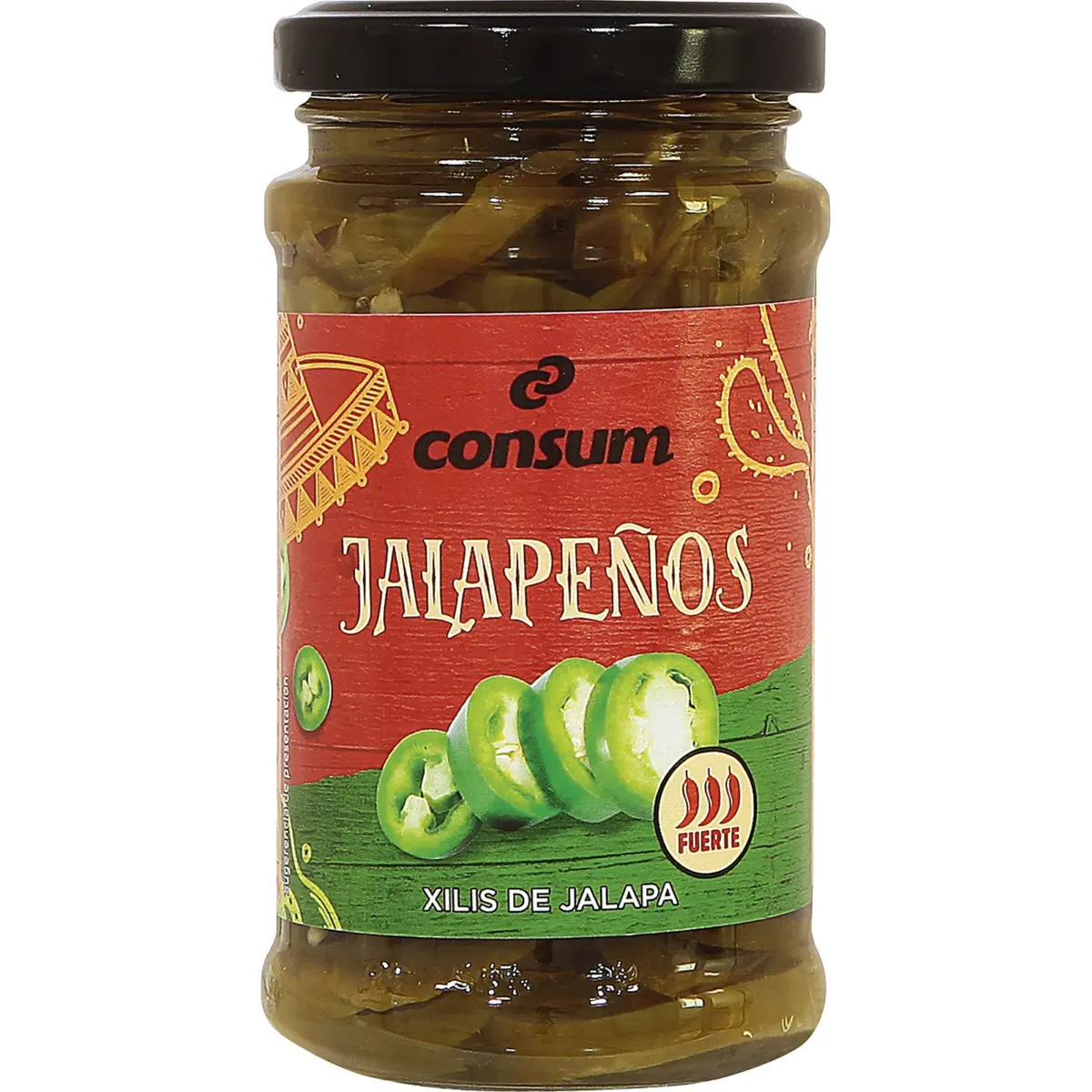 Jalapeños in Scheiben Consum