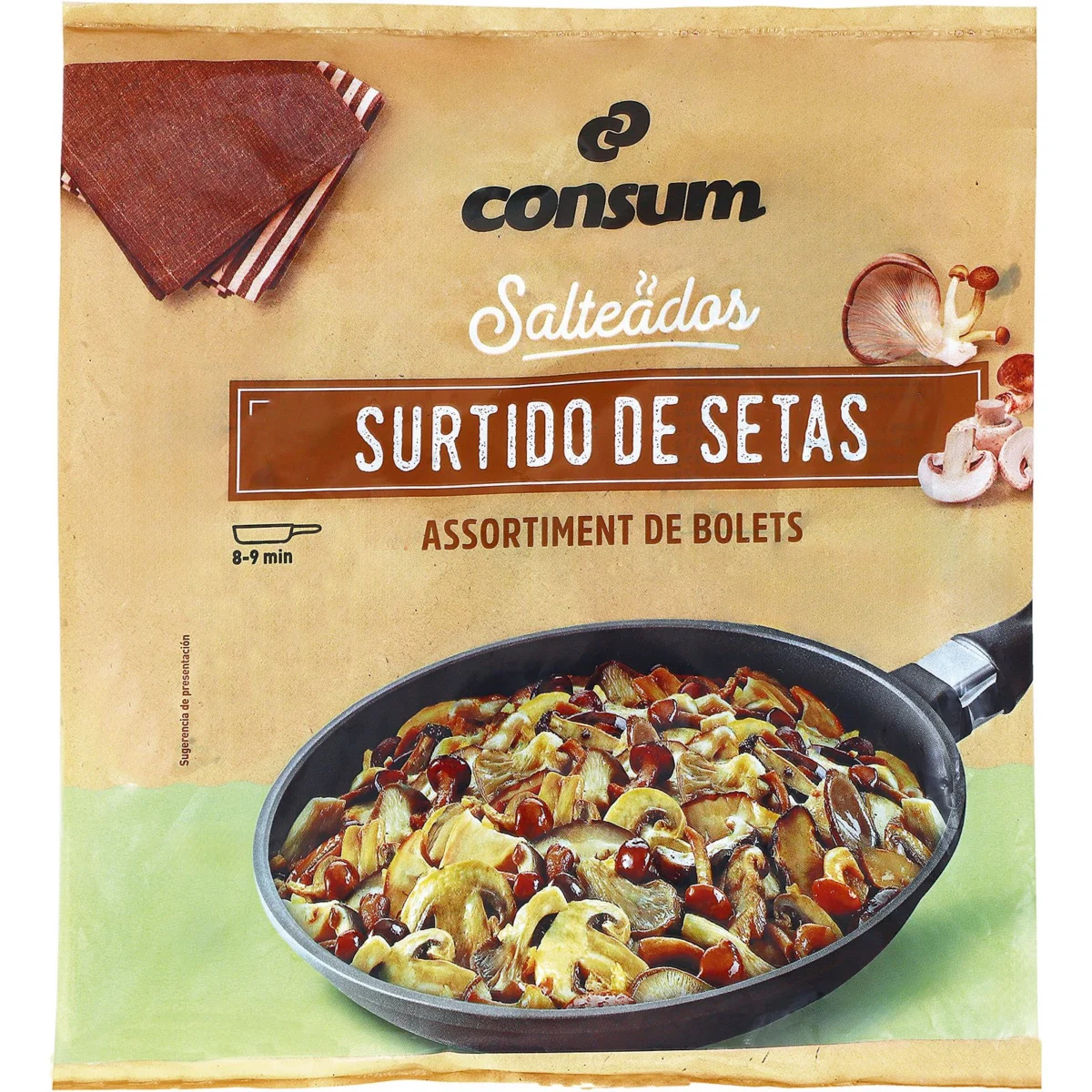 Poêlée de champignons Consum