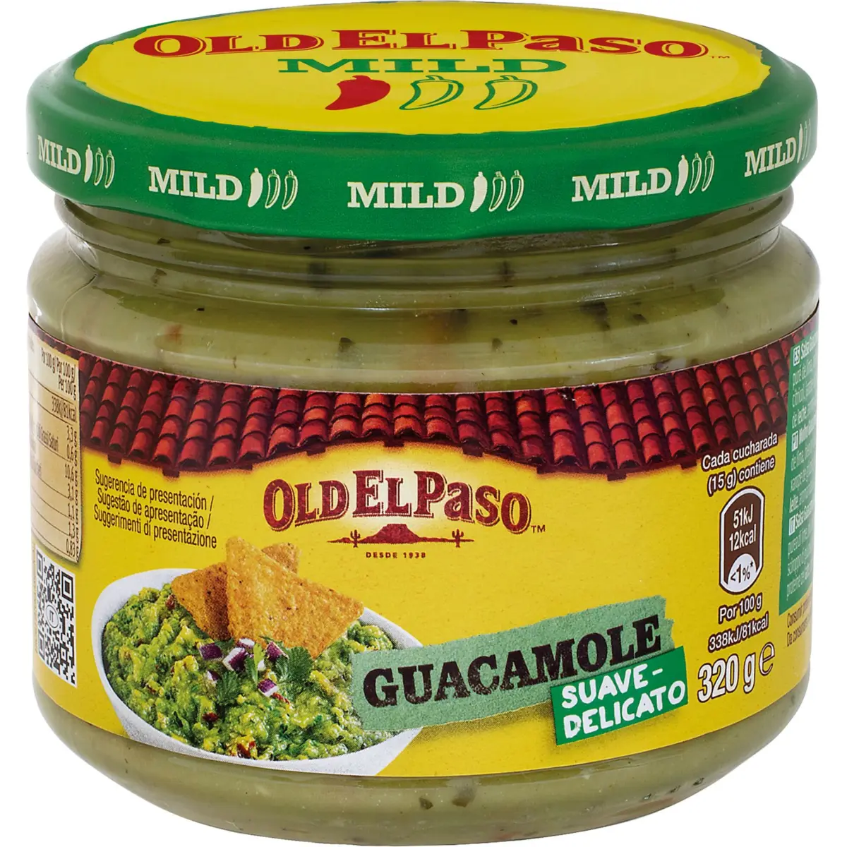 Salsa de guacamole, pot Old El Paso
