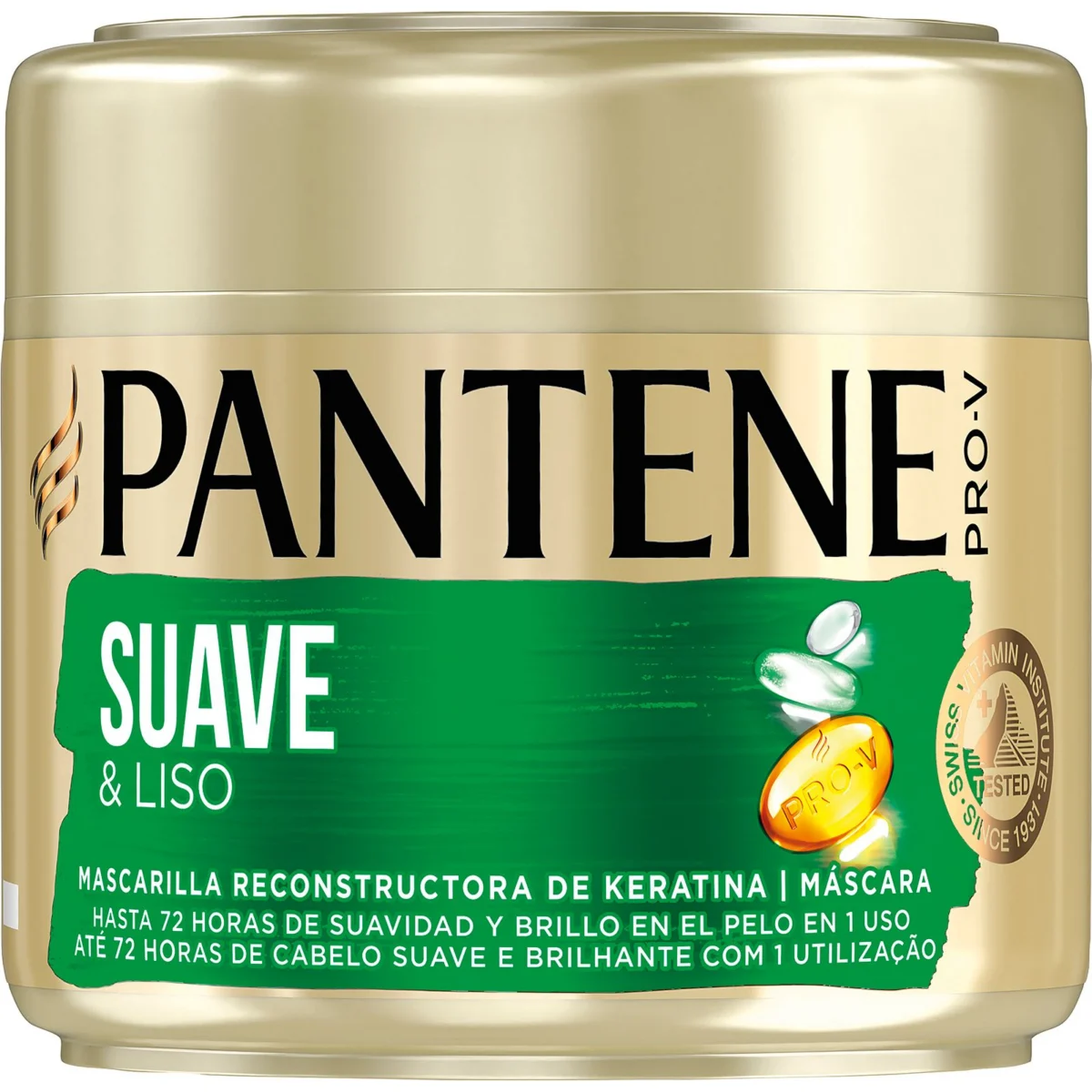 Masque Pantene douceur et lissage