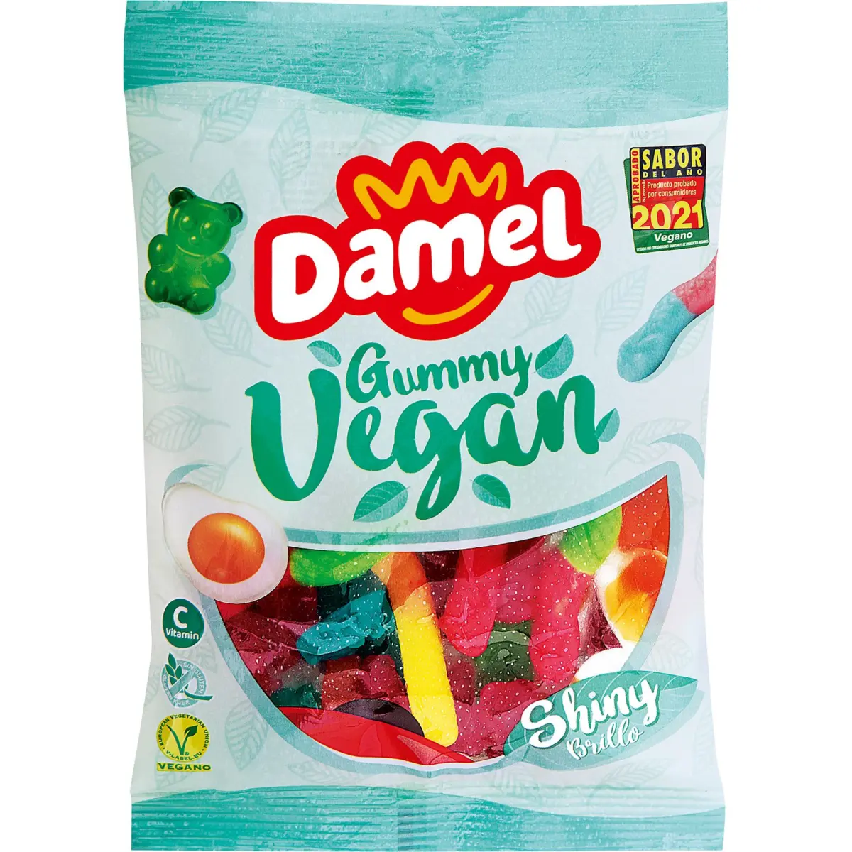 Assortiment de gomes brillants veganes Damel