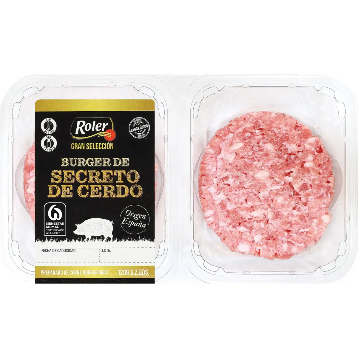 Pork secreto burger Roler