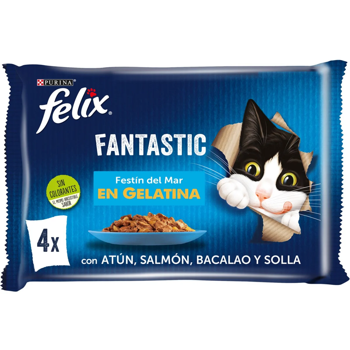 Comida Gato Fantastic Pescado Felix