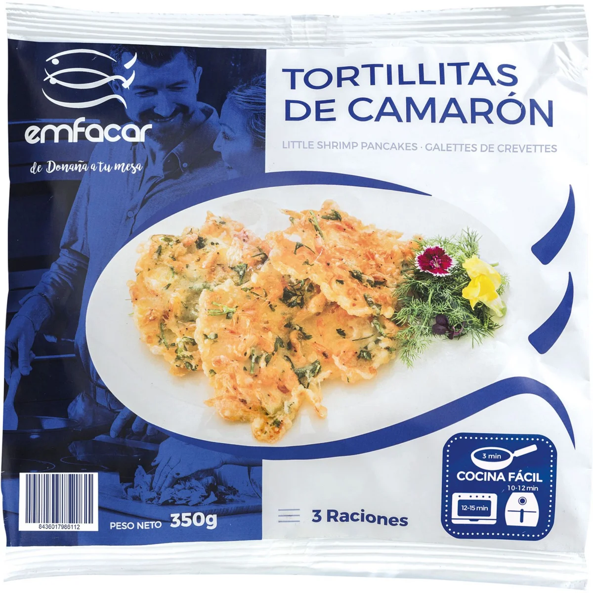 Garnelenomelett Emfacar