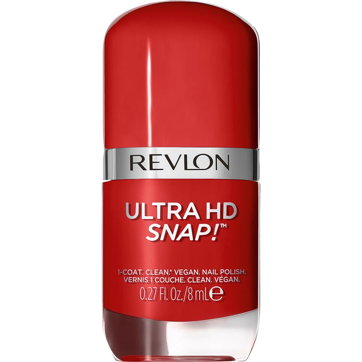 Nagellack Ultra HDSnap Red nad Real Revlon